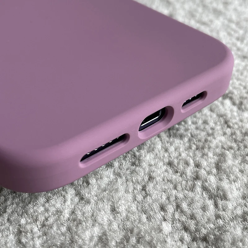 Official Candy Color Silicone Case for iPhone 17 16Pro 15 16 14 Pro Max Camera Lens Protective Bumper Cover for iPhone 13 12 Pro