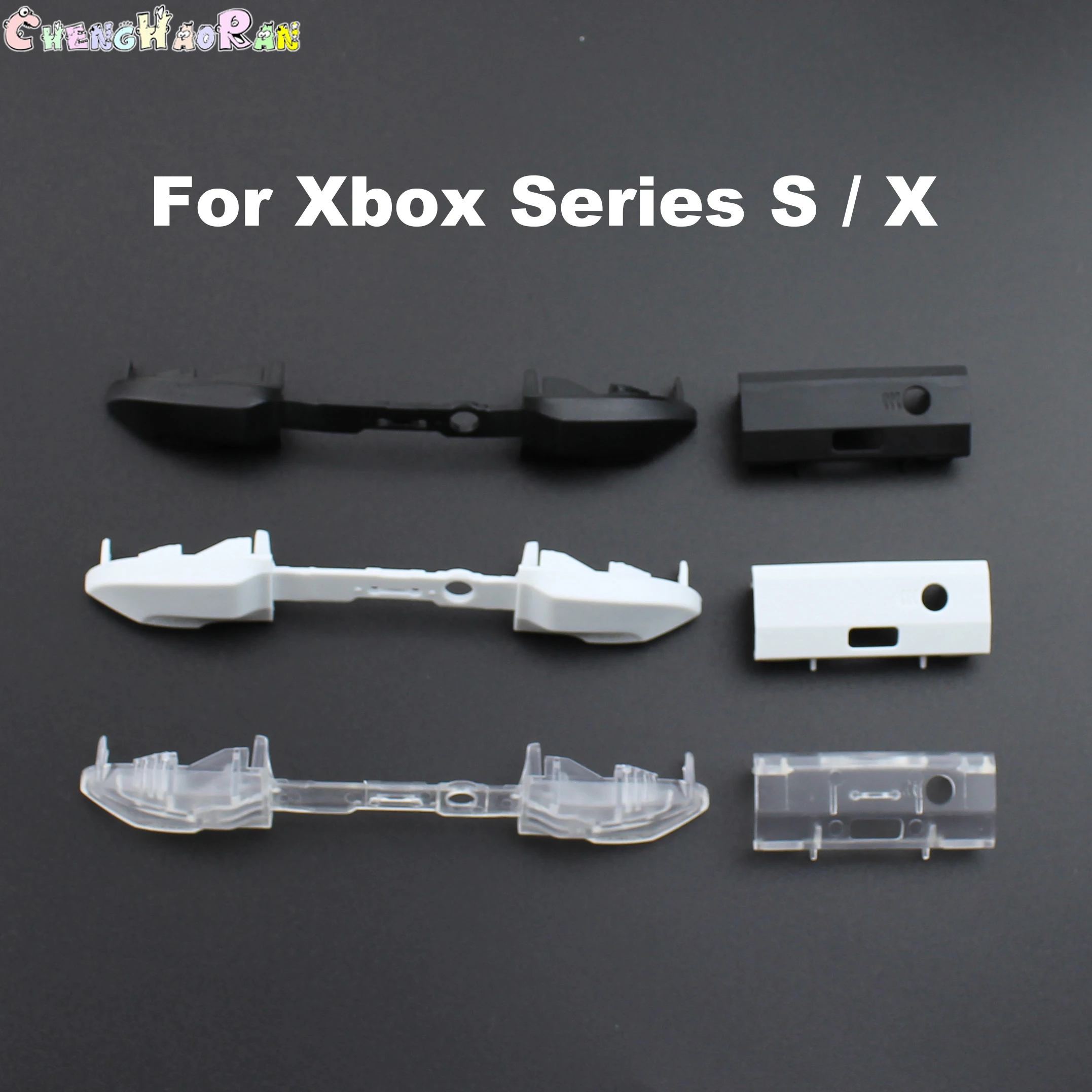 1Set For XBox Series X S Controller RB LB Bumper Trigger Button Mod Kit Middle Bar Holder Replacement Series X/S Repair Parts