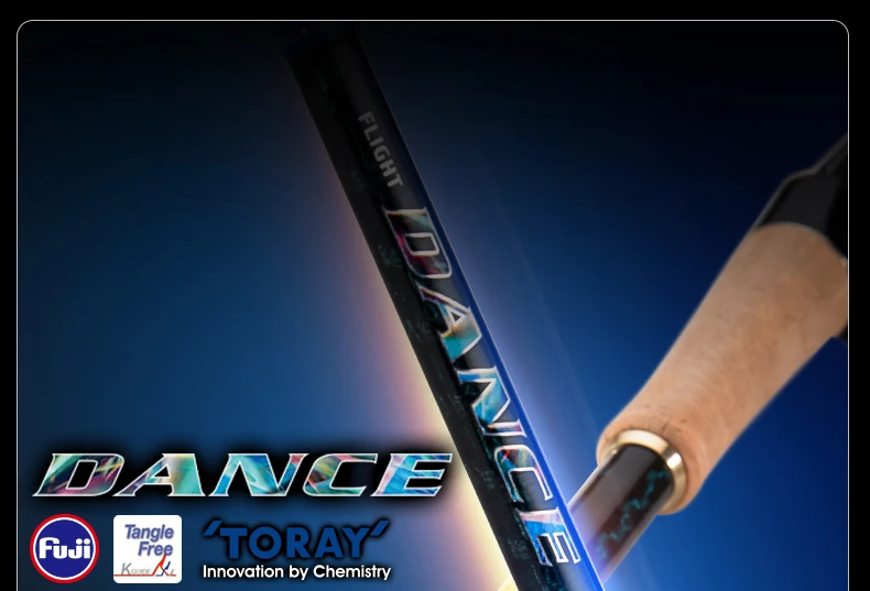 PURELURE DANCE S822H ML H Spinning Rod For Bass High Carbon Long Throwing Fishing Rod In FUJI Accessories, Plus Spinning Reel