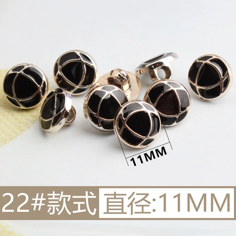 New Arrival Rhinestone Pearl Plastic Buttons For Shirt Clothes Coat Cardigan Sweater 10PCS/Lot 10MM/11MM KD912