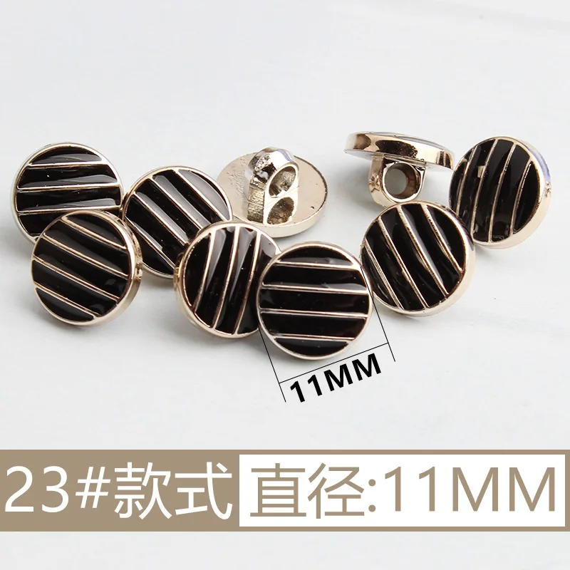 New Arrival Rhinestone Pearl Plastic Buttons For Shirt Clothes Coat Cardigan Sweater 10PCS/Lot 10MM/11MM KD912