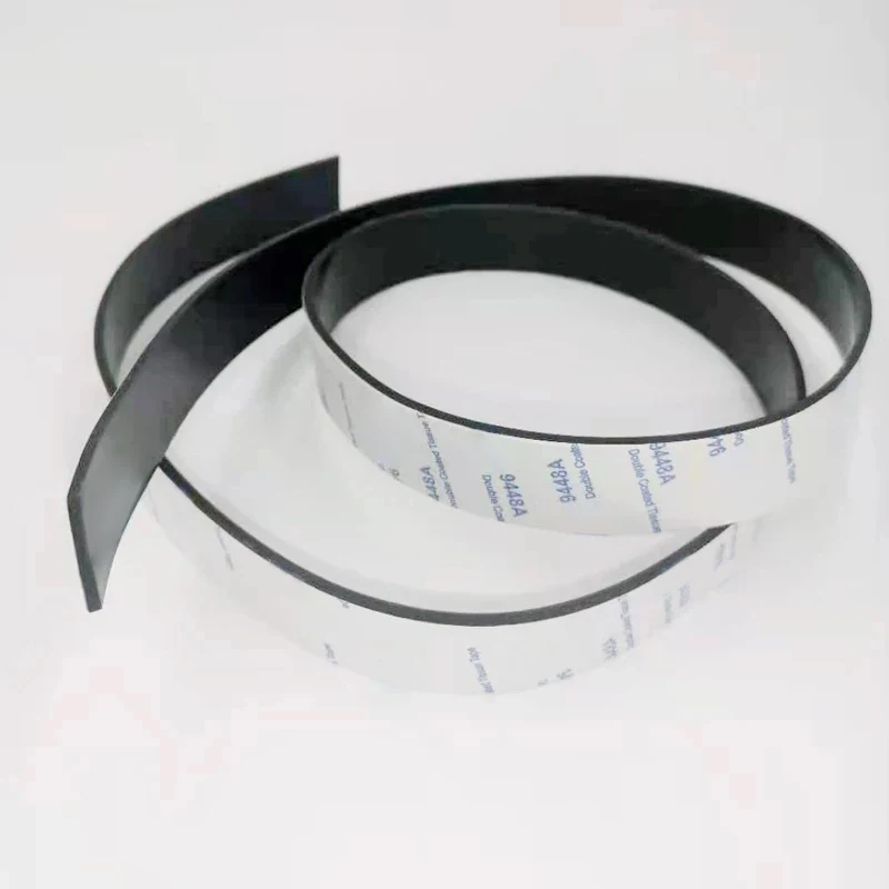 2M /5M White Silicone Rubber Strip Self Adhesive Seal Gasket Thickness 1mm/2mm/3mm/5mm Width 10mm/15mm/20mm/30mm/40mm/50mm