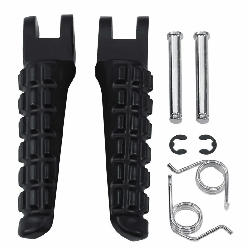 Motorcycle Front Rear Footrests Foot Pegs Fit For Ducati Monster 696 796 2009-2014 2010 2011 2012