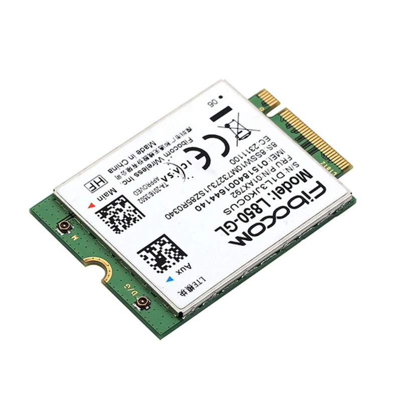 Fibocom L850-GL Card 01AX792 4G LTE Wireless Module For ThinkPad X395 X1 Carbon Gen6 X280 T580 T480s L480 X1 Yoga Gen 3 L580