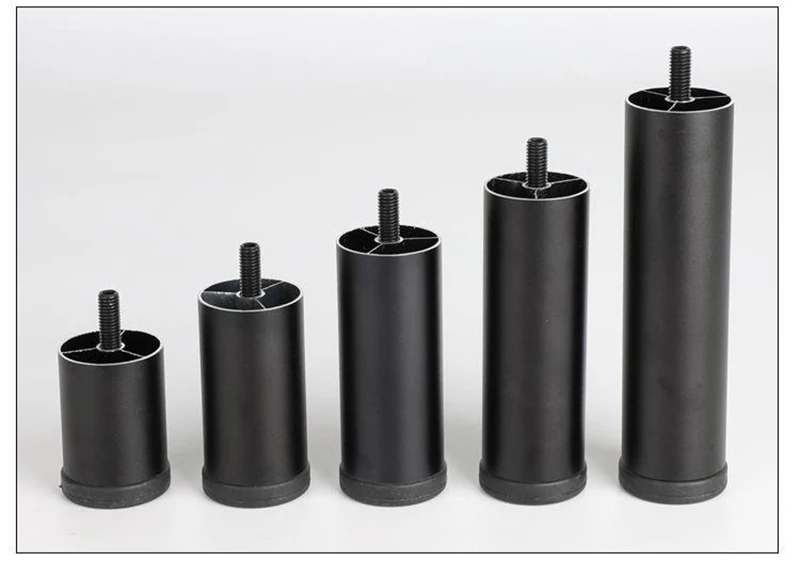 4PCS Adjustable Furniture Leg M8 Aluminum Alloy Table Legs For TV Cabinet,Wardrobe,Raised Refrigerator Washing Machine Feet