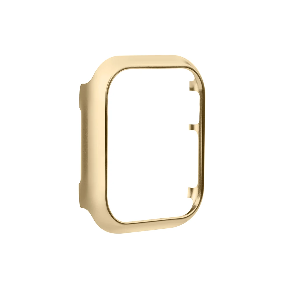 Metal Case for Apple Watch 46mm 44mm 45mm Series 10 7 6 5 SE 40mm Aluminum Bumper Protective Cover Frame for iWatch 3 41mm 38mm