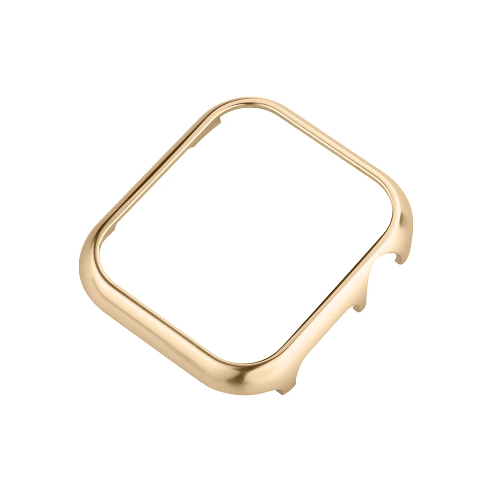 Metal Case for Apple Watch 46mm 44mm 45mm Series 10 7 6 5 SE 40mm Aluminum Bumper Protective Cover Frame for iWatch 3 41mm 38mm
