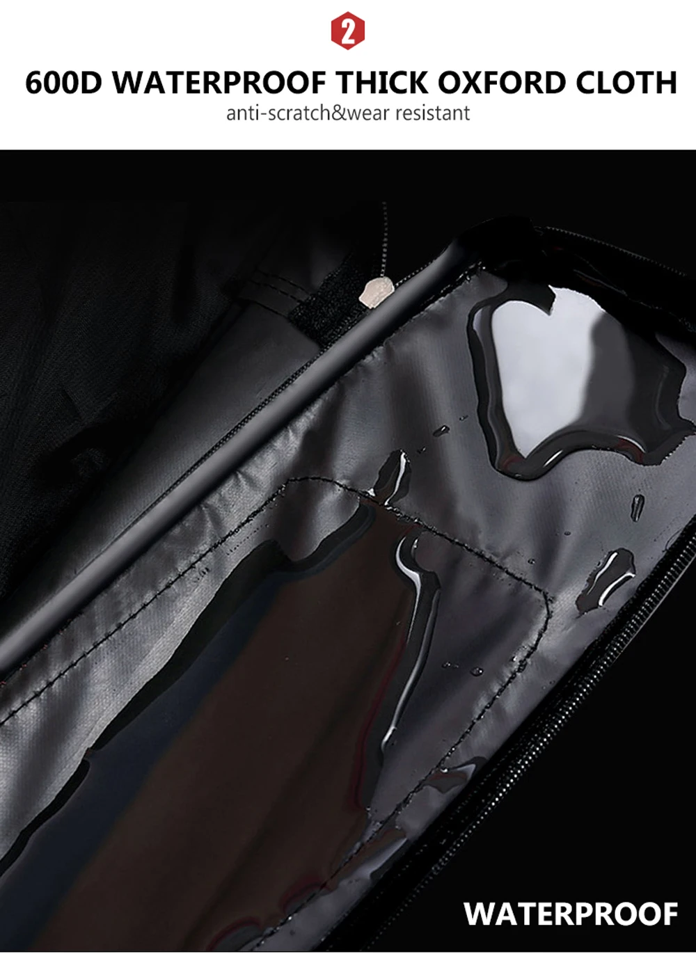Waterproof Fishing Rod Bag 3/4 Layer Thick Oxford Fishing Box 80-130cm Fishing Pole Tools Storage Case Large Capacity Pesca Bag