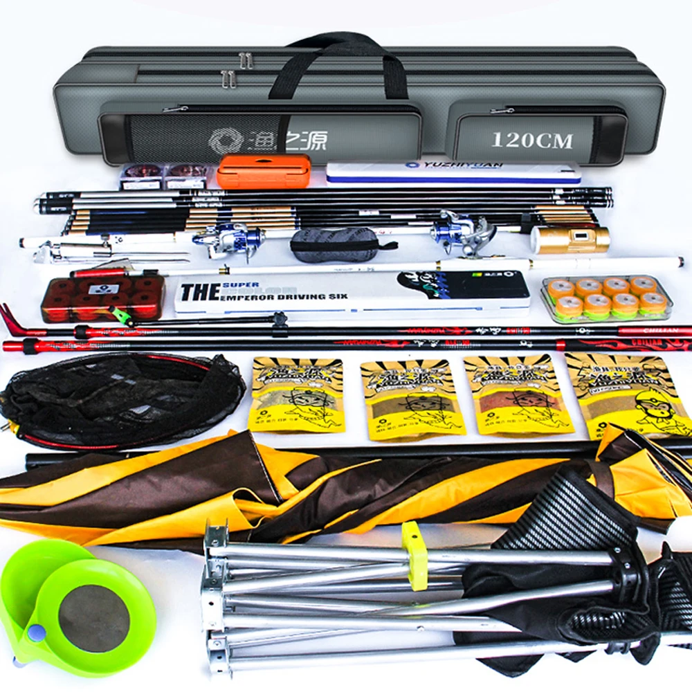 Waterproof Fishing Rod Bag 3/4 Layer Thick Oxford Fishing Box 80-130cm Fishing Pole Tools Storage Case Large Capacity Pesca Bag
