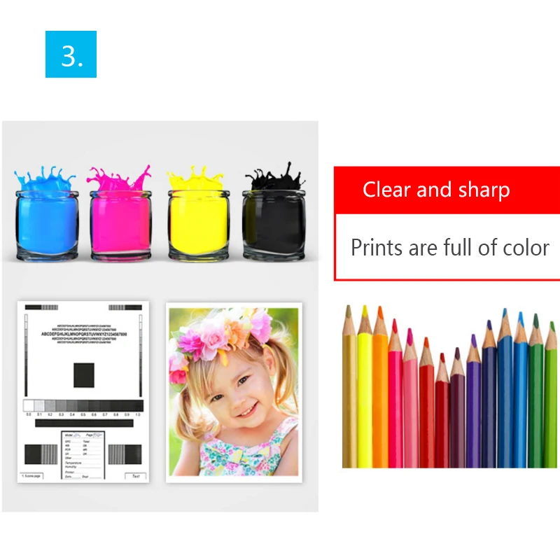 HTL 15Pcs LC223 LC221 LC 223 Cartridges for Brother Printer Ink Cartridge DCP-J562DW J4120DW MFC-J480DW J680DW J880DW J5320DW