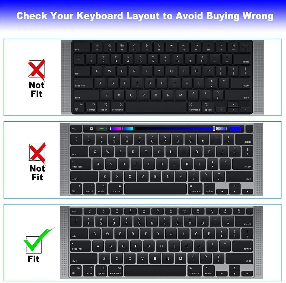 For Macbook Air13 M1 Chip Keyboard Cover Laptop Silicone Protective Film For Macbook A2337 13.3Air Keyboard Cases Release 2020