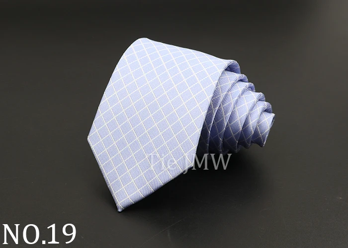 Fashion Neckties Classic Stripe Tie Jacquard Woven Men Polka Dots Necktie Daily Wear Cravat Wedding Party Dress Accessories Gift