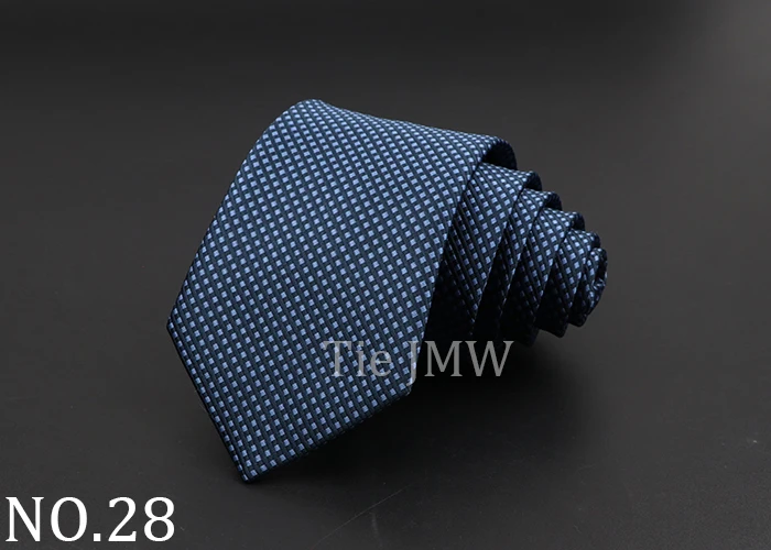 Fashion Neckties Classic Stripe Tie Jacquard Woven Men Polka Dots Necktie Daily Wear Cravat Wedding Party Dress Accessories Gift