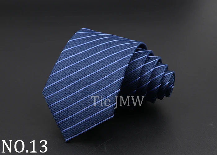 Fashion Neckties Classic Stripe Tie Jacquard Woven Men Polka Dots Necktie Daily Wear Cravat Wedding Party Dress Accessories Gift
