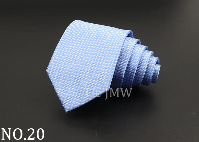 Fashion Neckties Classic Stripe Tie Jacquard Woven Men Polka Dots Necktie Daily Wear Cravat Wedding Party Dress Accessories Gift