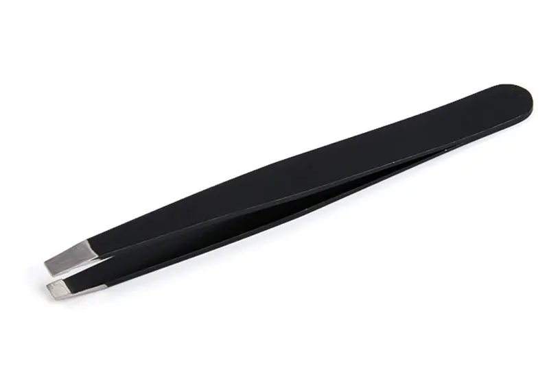 Stainless Steel Eyebrow Tweezer Hair Pluckers Clip Eyebrow Trimmer Eyelash Extension Clip Makeup Beauty Repair For Eyebrow Too