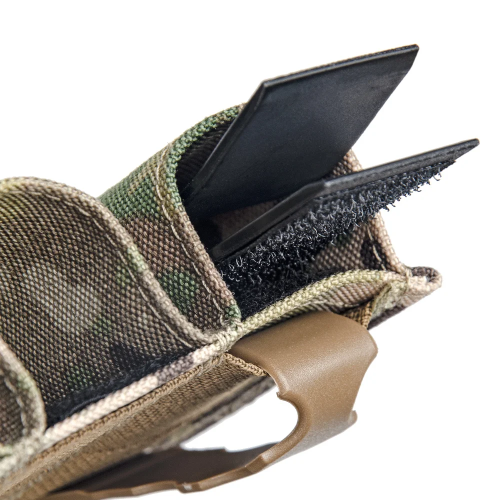 9mm 5.56 Kydex Insert MOLLE Magazine Pouch KYWI Wedge Mag Hook Back Smooth Edge Hunting Shooting Paintball Airsoft Accessories