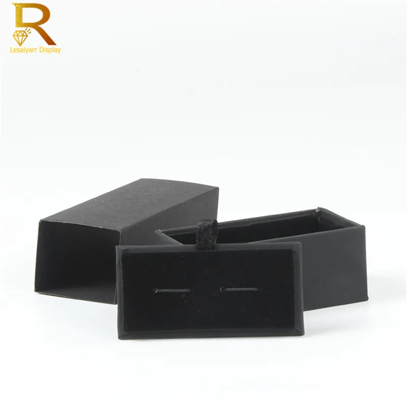 Wholesale 20pcs/lot Hot Sale Cufflinks Box Gift Box New Storage Boxes Jewelry Cuff links Case Craft Badge Box Jewelry case