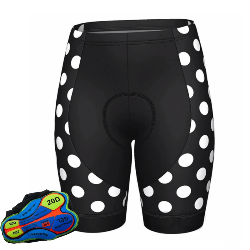20D Gel Pad Bike Bib Tights Mtb Ropa Ciclismo Cycling pants 2021 Women Cycling Bib Shorts Summer A variety of styles
