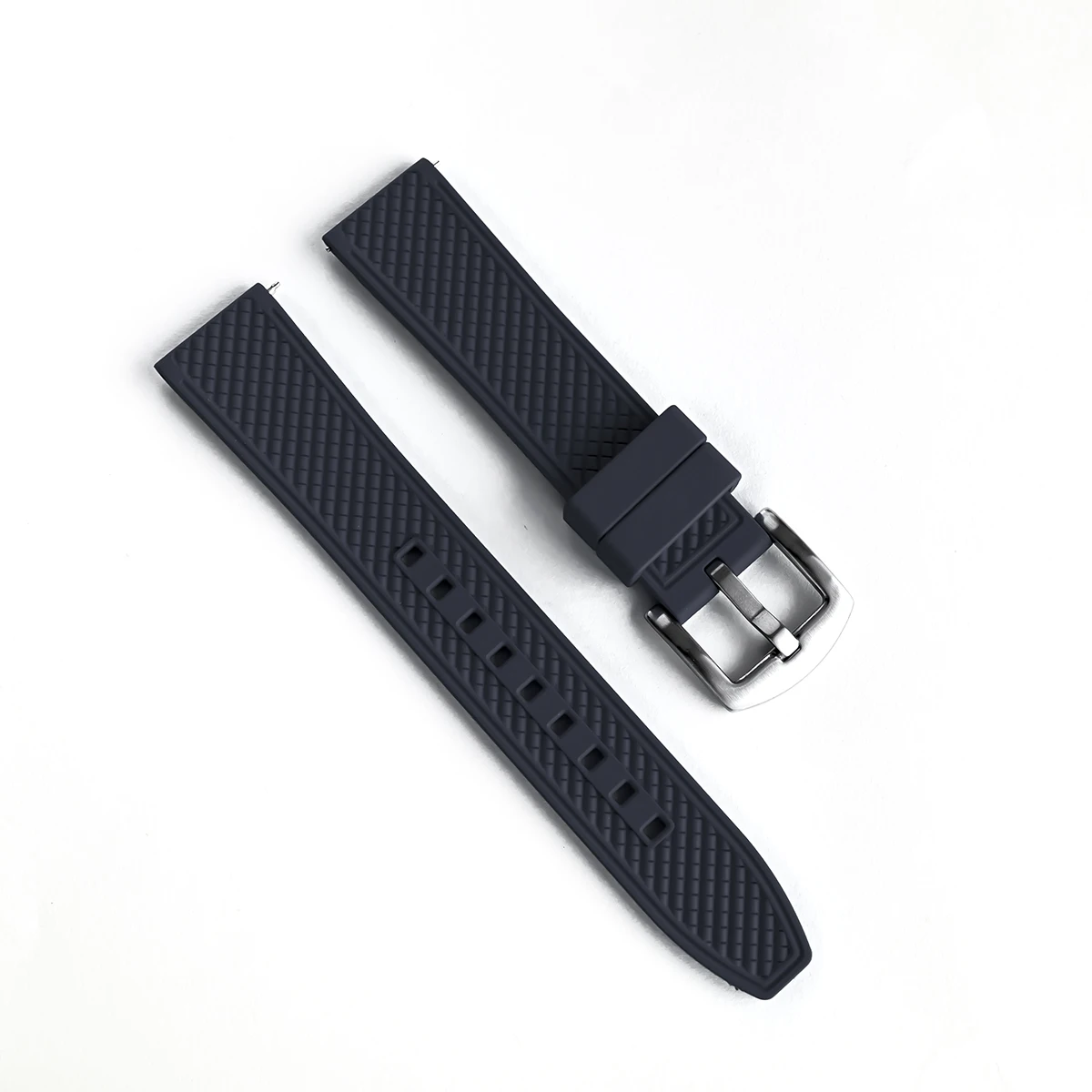 SEESTERN 20mm FKM Rubber Strap Silicone Replacement Wrist Bracelet for SKX007 SBDX Turtle Watchband Sumo PROSPEX Diver's Watch