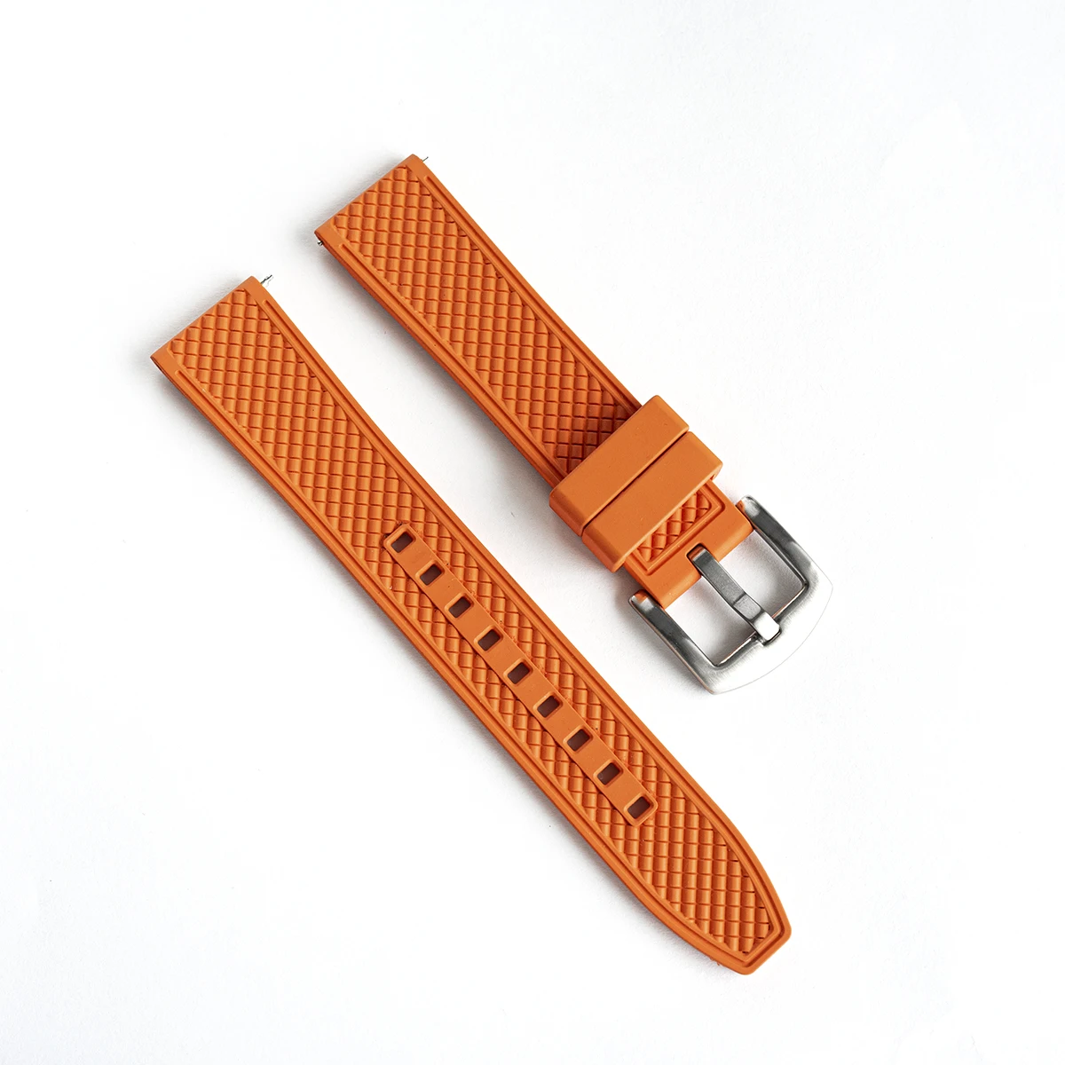 SEESTERN 20mm FKM Rubber Strap Silicone Replacement Wrist Bracelet for SKX007 SBDX Turtle Watchband Sumo PROSPEX Diver's Watch
