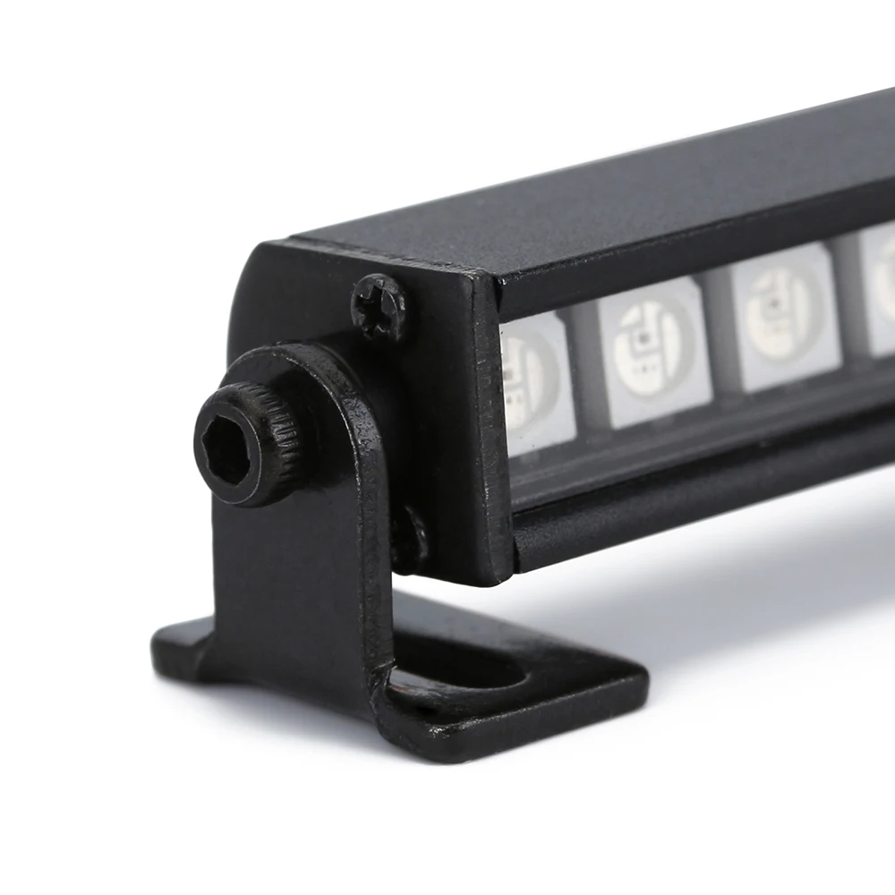 Metal 16/22LED RC Roof Lamp Light Bar Colorful for 1/10 RC Crawler Car Axial SCX10 90046 D90 Traxxas TRX-4