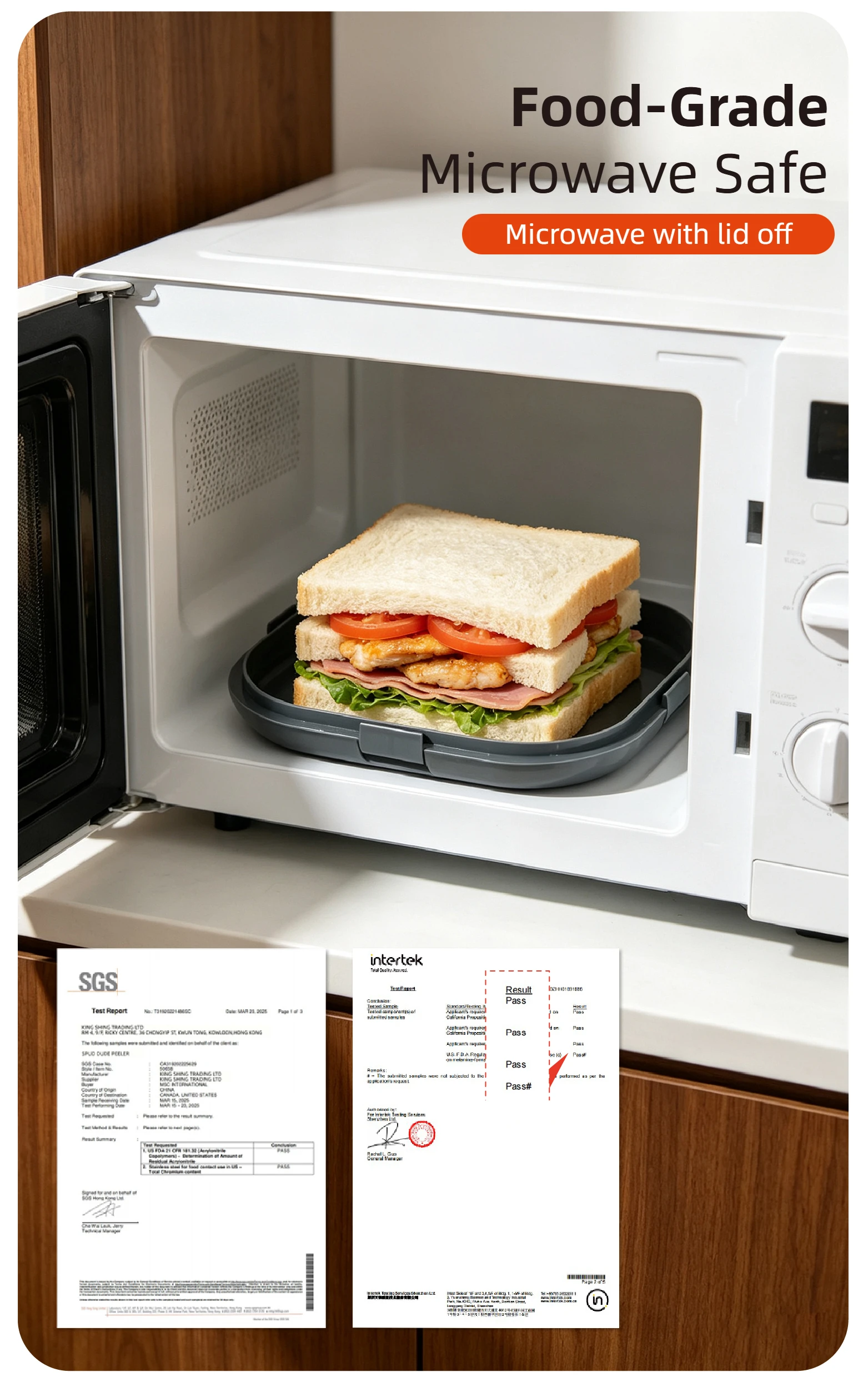 Joie Silicone Lunch Box Portable Sandwich Toast Bento Box Food Container Snack Box Picnic School Office Camping Breakfast