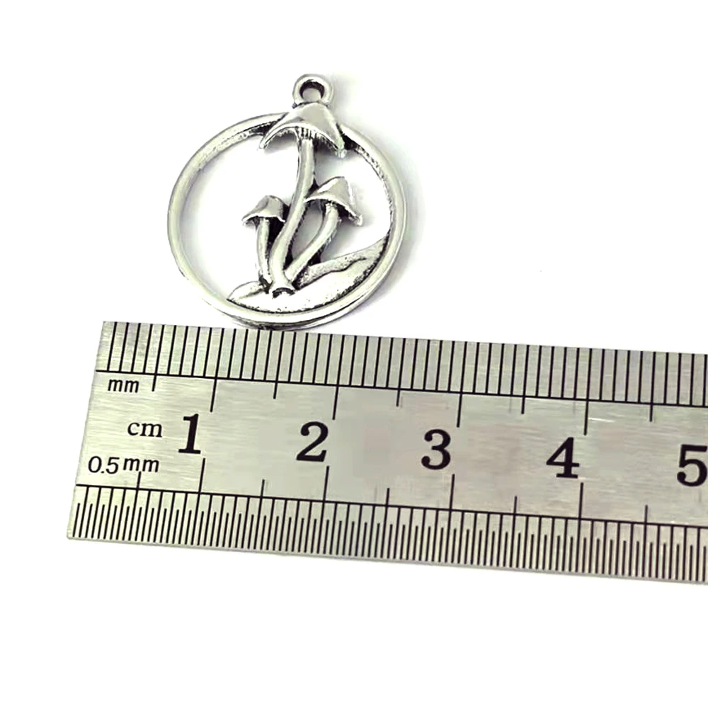 5pcs New Witchy Nature Lucky Mushroom Pendant Charm for DIY Women Man Accessories