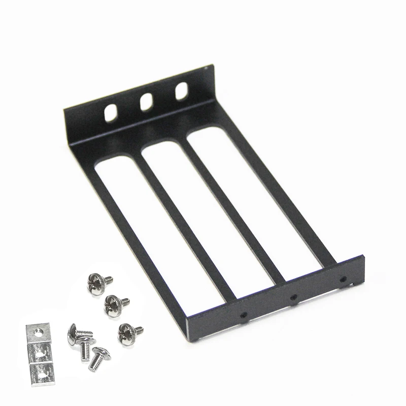 Desktop Chassis graphics card baffle C-type graphics card fixing bracket dual-hole metal DIY GPU bracket with screws