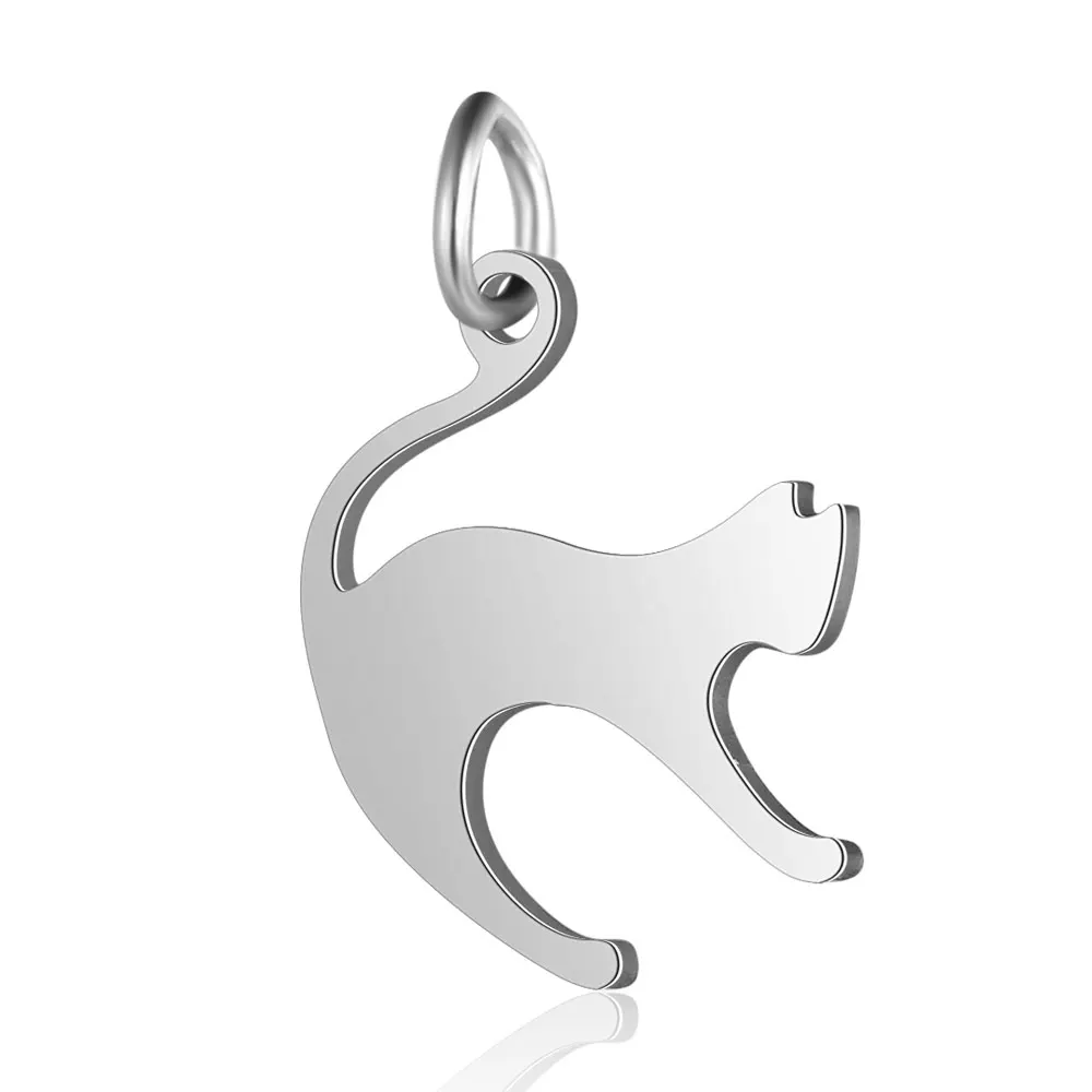 10pcs 316 Stainless Steel Double Heart Charm Sun Om Yoga Lotus Connector DIY Jewelry Making Charms Wholesale