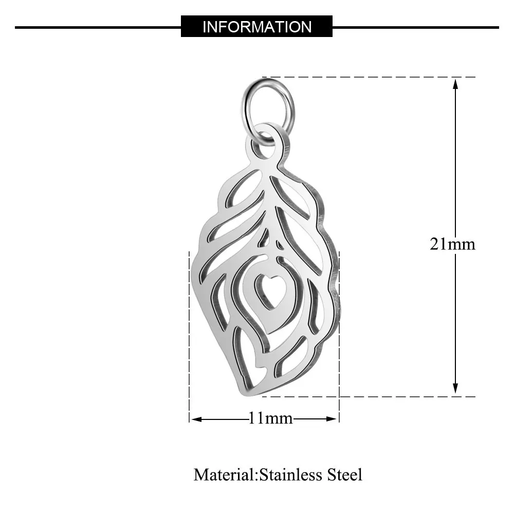 10pcs 316 Stainless Steel Double Heart Charm Sun Om Yoga Lotus Connector DIY Jewelry Making Charms Wholesale