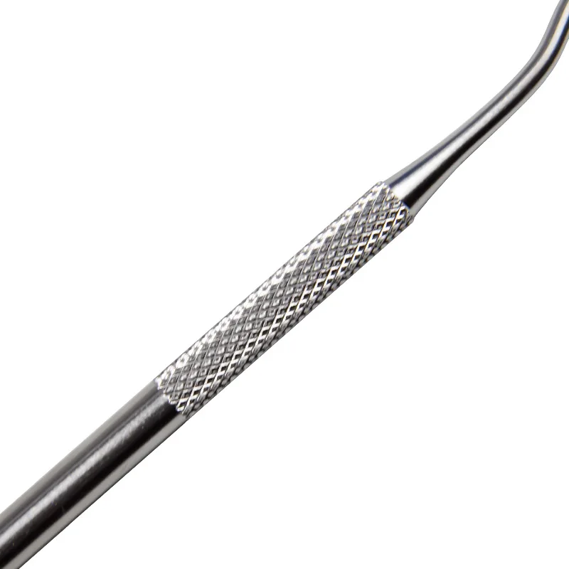 Dental Double-ended Curved Tartar Remover Tool Scraper Stainless Steel Calculus Plaque Remover Dentist Tooth Cleaning Tools