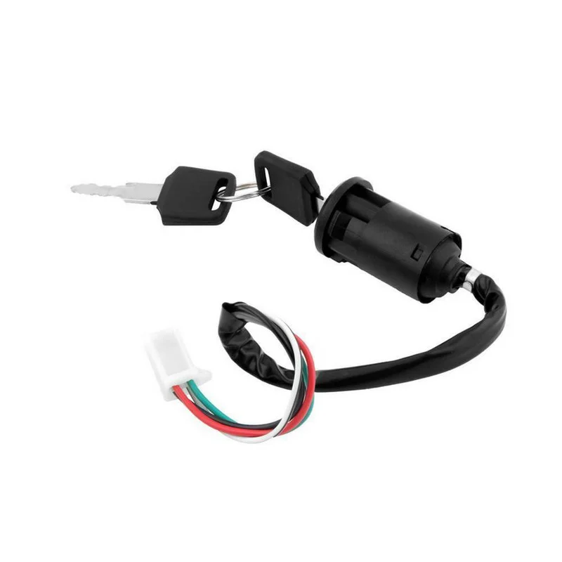 Universal Motorbike Motorcycle Ignition Switch +2 Keys for Honda Kawasaki ATV Moto Accessories Motorbike Start Switch Door Locks