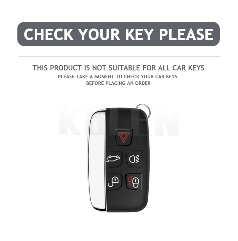 TPU Car Remote Key Case Cover Shell For Land Rover Range Rover Sport Evoque Freelander Velar Discovery 4 Jaguar XE XJ XF Guitar