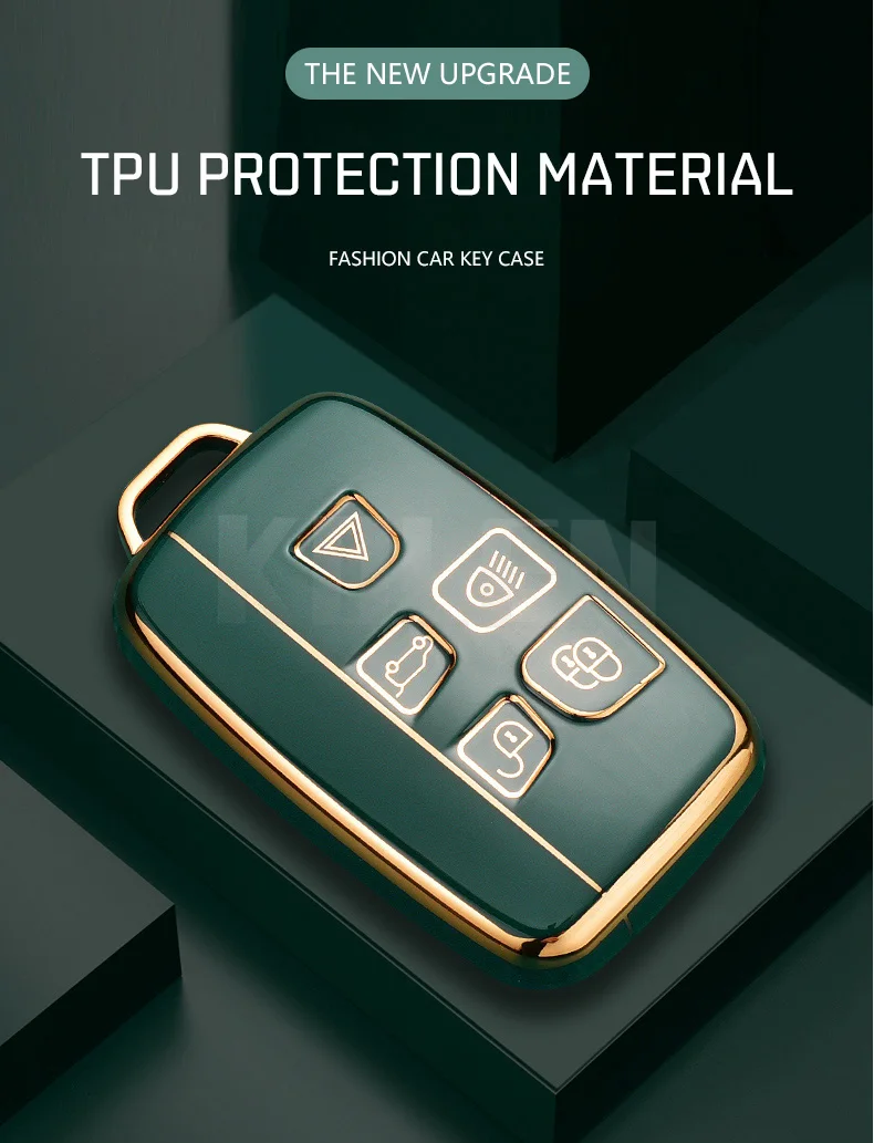 TPU Car Remote Key Case Cover Shell For Land Rover Range Rover Sport Evoque Freelander Velar Discovery 4 Jaguar XE XJ XF Guitar