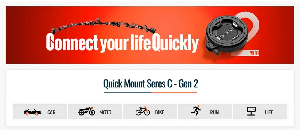 Aluminum Motorcycle Phone Holder Anti-Vibration Dampener for Handlebar Racing Mountain Bike MTB Bicycle Motor Quick Mount Stand