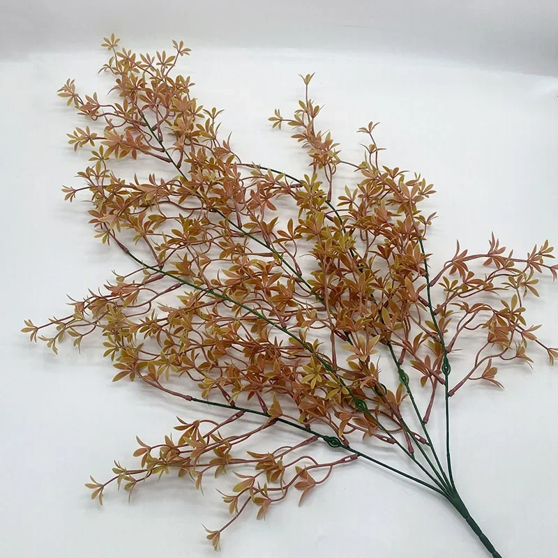 22in Large Artificial Hanging Plants Fake Ferns Leaves Plastic Begonia Plants For Home Room Garden Wedding Garland Decoration