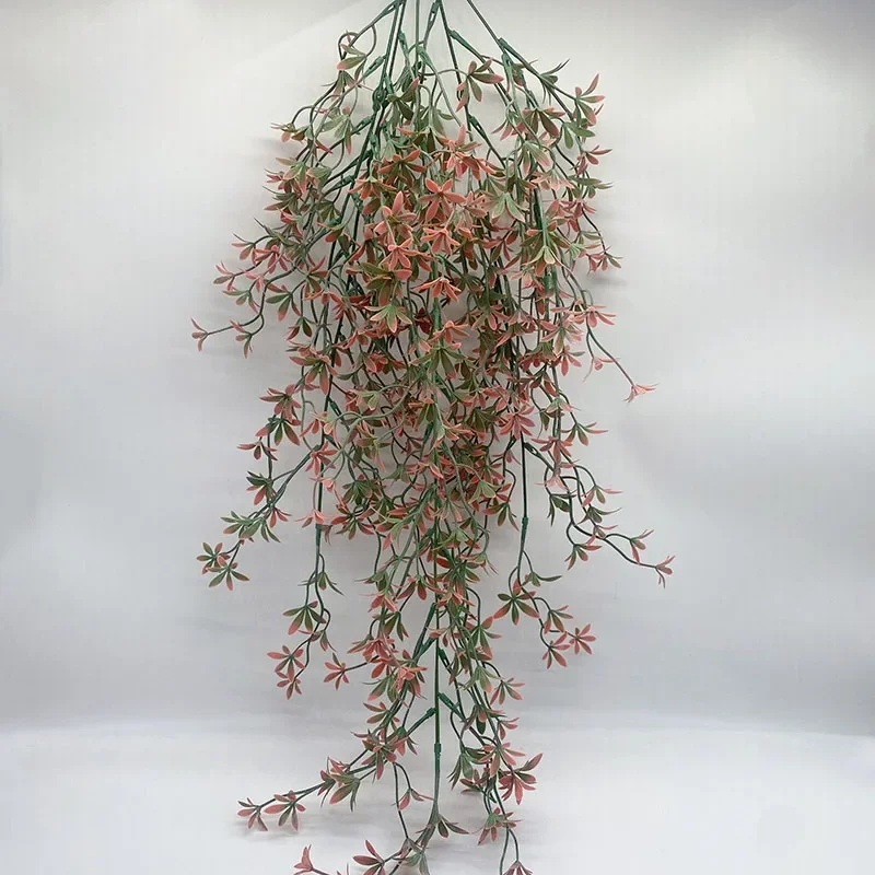 22in Large Artificial Hanging Plants Fake Ferns Leaves Plastic Begonia Plants For Home Room Garden Wedding Garland Decoration