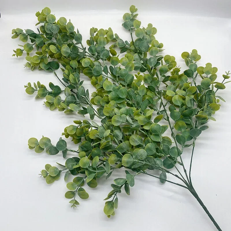 22in Large Artificial Hanging Plants Fake Ferns Leaves Plastic Begonia Plants For Home Room Garden Wedding Garland Decoration