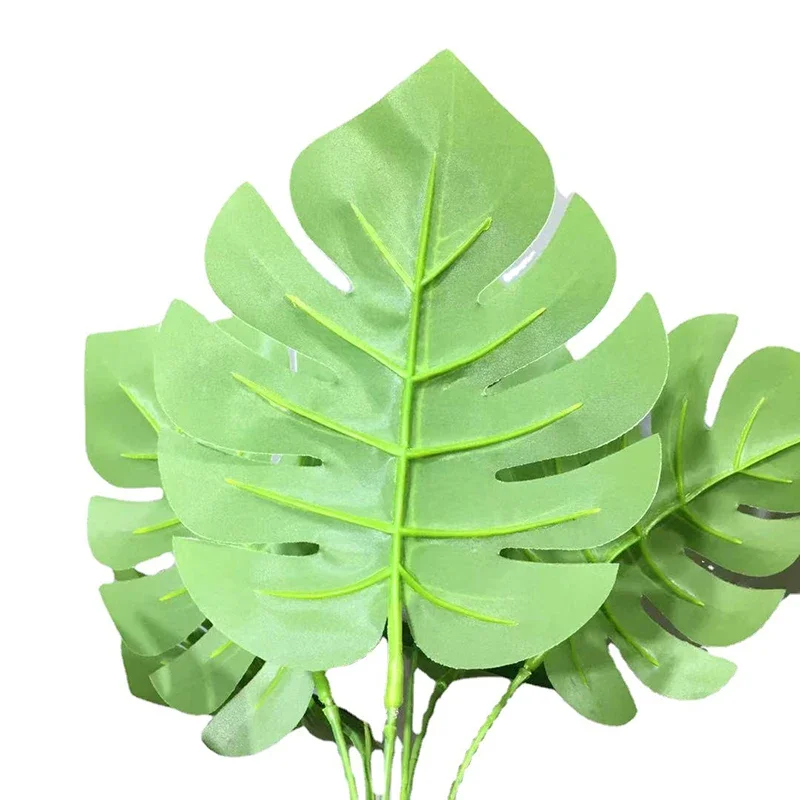 22in Large Artificial Hanging Plants Fake Ferns Leaves Plastic Begonia Plants For Home Room Garden Wedding Garland Decoration