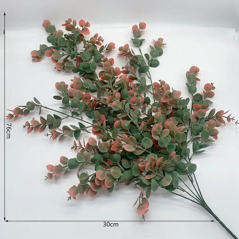 22in Large Artificial Hanging Plants Fake Ferns Leaves Plastic Begonia Plants For Home Room Garden Wedding Garland Decoration