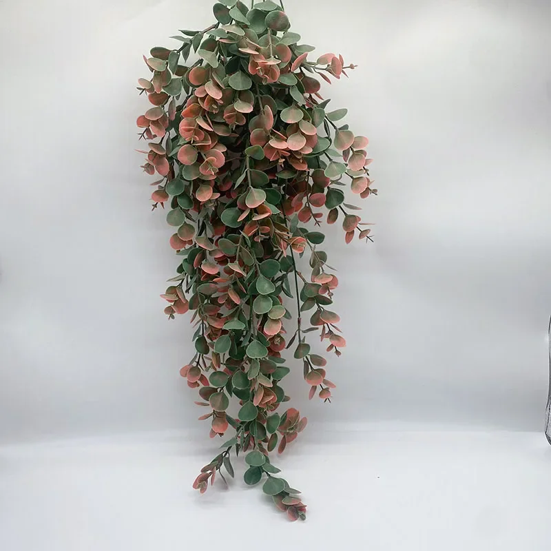 22in Large Artificial Hanging Plants Fake Ferns Leaves Plastic Begonia Plants For Home Room Garden Wedding Garland Decoration