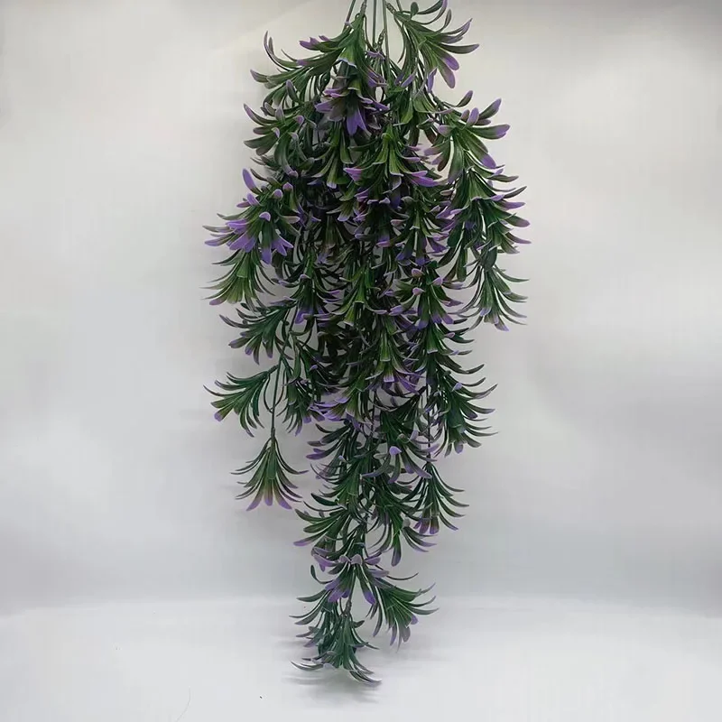 22in Large Artificial Hanging Plants Fake Ferns Leaves Plastic Begonia Plants For Home Room Garden Wedding Garland Decoration
