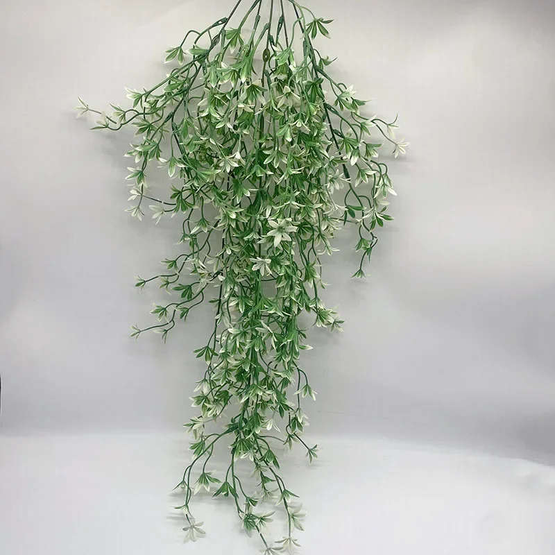 22in Large Artificial Hanging Plants Fake Ferns Leaves Plastic Begonia Plants For Home Room Garden Wedding Garland Decoration