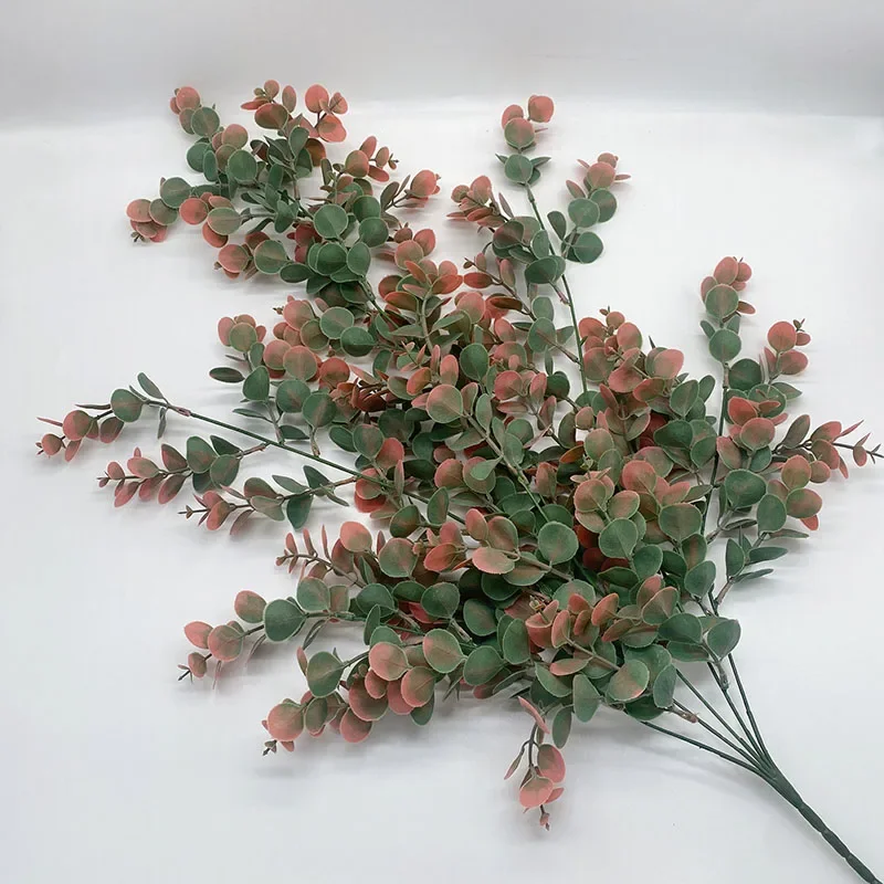 22in Large Artificial Hanging Plants Fake Ferns Leaves Plastic Begonia Plants For Home Room Garden Wedding Garland Decoration