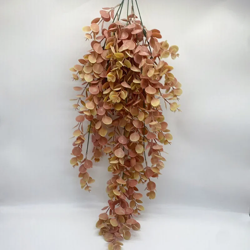 22in Large Artificial Hanging Plants Fake Ferns Leaves Plastic Begonia Plants For Home Room Garden Wedding Garland Decoration