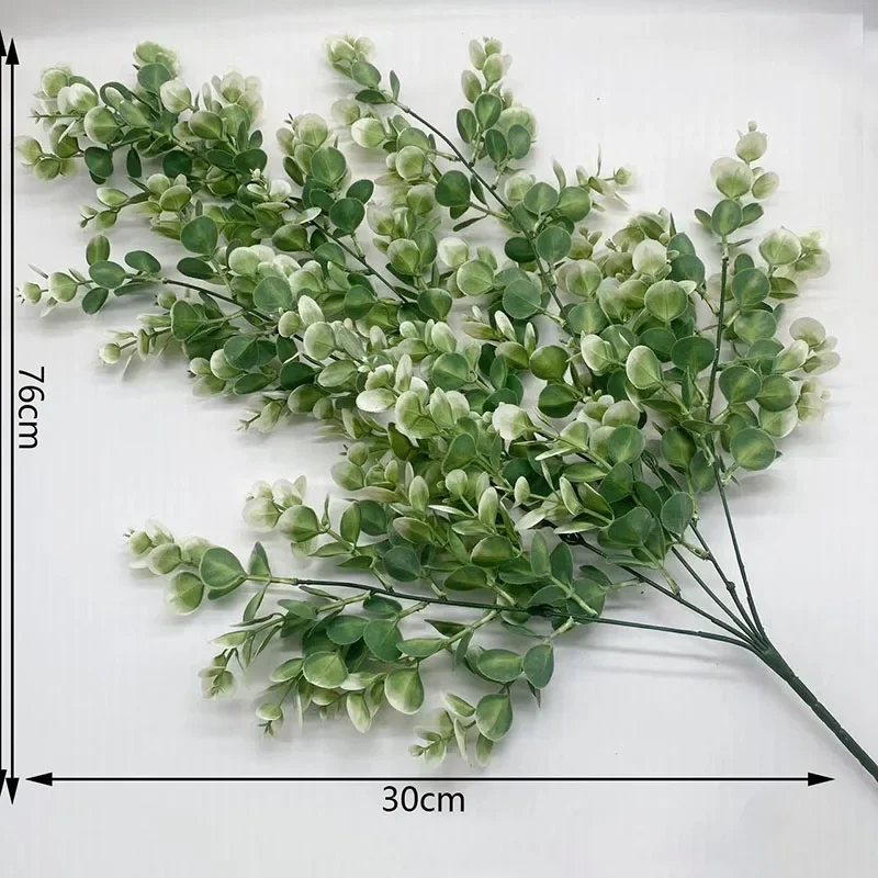 22in Large Artificial Hanging Plants Fake Ferns Leaves Plastic Begonia Plants For Home Room Garden Wedding Garland Decoration