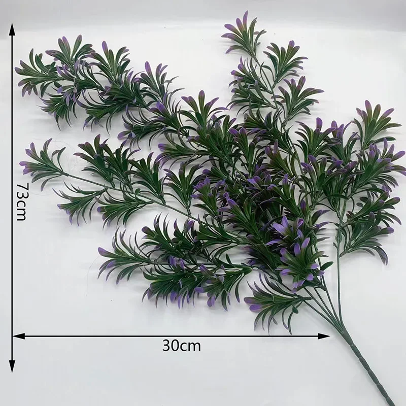 22in Large Artificial Hanging Plants Fake Ferns Leaves Plastic Begonia Plants For Home Room Garden Wedding Garland Decoration