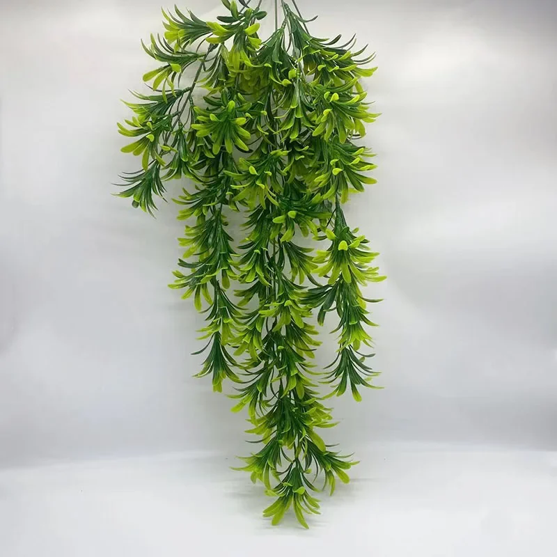 22in Large Artificial Hanging Plants Fake Ferns Leaves Plastic Begonia Plants For Home Room Garden Wedding Garland Decoration