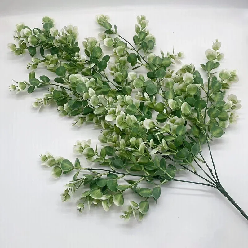 22in Large Artificial Hanging Plants Fake Ferns Leaves Plastic Begonia Plants For Home Room Garden Wedding Garland Decoration